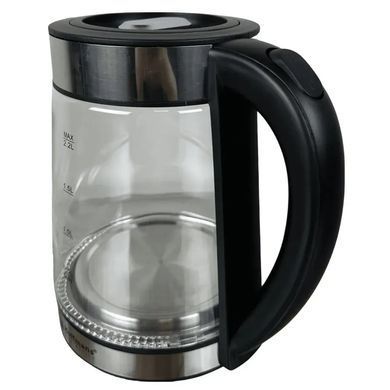 Электрочайник Hoffmans 2,2 л HM-2515 &bull; Стеклянный чайник для чая и кофе 1800W