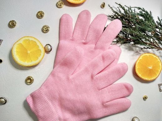 Косметичні зволожуючі SPA рукавички Spa Gel Gloves з маслом жожоба, екстрактом алое віра та вітаміном Е ∙ Гелеві рукавички для догляду та зволоження шкіри рук