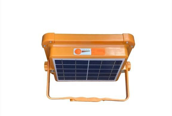 Потужний ліхтар-прожектор із сонячною панеллю Solar SL-D8 12000mAh ∙ Універсальний прожектор SL-D8 з акумулятором та USB-зарядкою