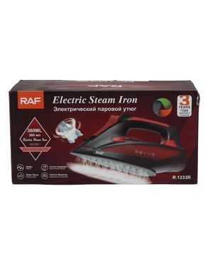 Утюг RAF R.1233R с фукцией вертикального отпаривания, 2200W