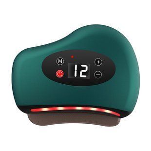 Вибрационный массажер &ndash; скребок для тела Gua Sha Electric &middot; Инфракрасный беспроводной электромассажер Гуаша с подогревом и USB зарядкой