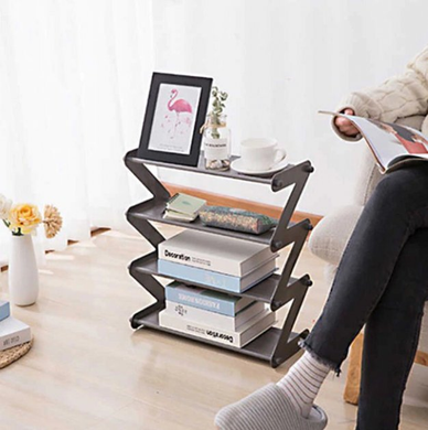 Полиця &ndash; органайзер для взуття Z-shaped Shoe Rack &middot; Універсальна стійка для зберігання речей на 4 полиці