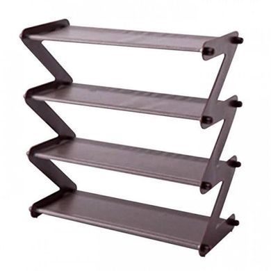 Полиця &ndash; органайзер для взуття Z-shaped Shoe Rack &middot; Універсальна стійка для зберігання речей на 4 полиці