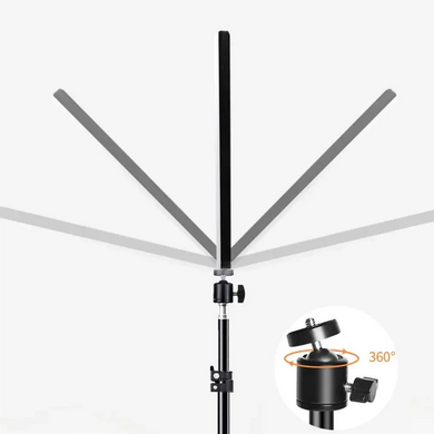 Свет блогера LED LAMP PL-26 • Кольцевая LED-лампа для фото, видео, макияжа, стримов и съемки контента