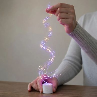Гирлянда &laquo;Конский хвост&raquo; MA404multi 500 LED, 2,5 м &bull; Светодиодная гирлянда-пучок на 20 нитей с разноцветным статичным свечением от сети 220 В для елки, окон и витрин