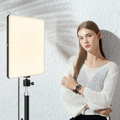 Свет блогера LED LAMP PL-26 • Кольцевая LED-лампа для фото, видео, макияжа, стримов и съемки контента