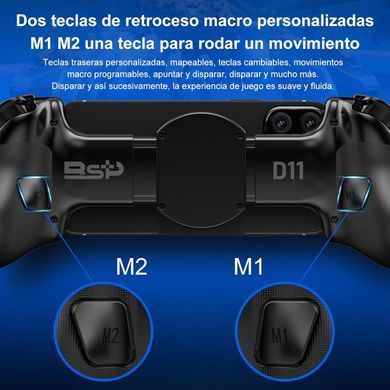 Раздвижной геймпад BSP-D11 для смартфона, планшета PC Nintendo Switch ∙ Универсальный игровой контроллер с поддержкой iOS/Android/Switch