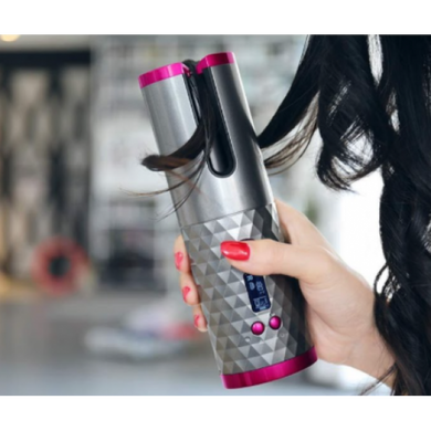 Автоматична плойка – стайлер Ramindong Hair curler WM-002 для завивки укладання волосся у локони, керамічна з USB зарядкою