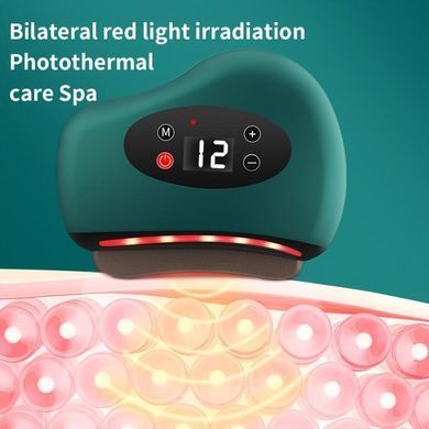 Вибрационный массажер – скребок для тела Gua Sha Electric · Инфракрасный беспроводной электромассажер Гуаша с подогревом и USB зарядкой