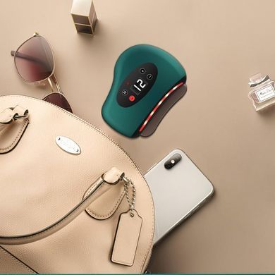 Вибрационный массажер – скребок для тела Gua Sha Electric · Инфракрасный беспроводной электромассажер Гуаша с подогревом и USB зарядкой