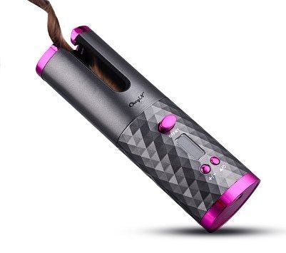 Автоматична плойка – стайлер Ramindong Hair curler WM-002 для завивки укладання волосся у локони, керамічна з USB зарядкою