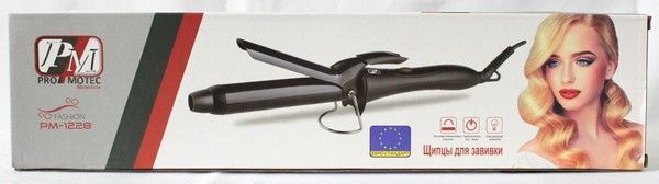 Плойка щипцы для завивки волос | Накрутка локонов и кудрей Promotec PM-1228 CG24 PR3