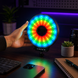 Светодиодная LED лампа MJ-451 кольцевая RGB 45 см со и пультом управления &bull; Кольцевая лампа MJ-451 для фото, видео, селфи, стримов, TikTok и съемки контента