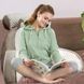 Подушка-спинка PILLOW-07 для дивана бело-серая &bull; Мягкая ортопедическая подушка PILLOW-07 для чтения и поддержки спины 60&times;40 см бело-серая