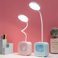 Настольная светодиодная лампа Teddy Bear с подсветкой и гибкой ножкой ∙ Функциональная LED-лампа с аккумулятором