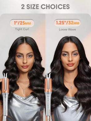 Автоматическая плойка для волос Hair Curler-Bella для локонов и кудрей &bull; Стайлер для завивки волос Hair Curler Bella с 3 температурными режимами 170&ndash;210&deg;C