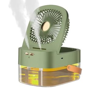 Мини вентилятор с дистанционным управлением · Увлажнитель воздуха на аккумуляторе