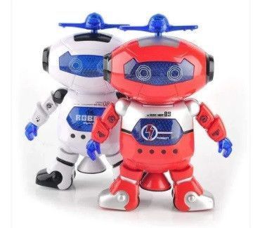 Робот детский Dance 99444-3 (красный) | Ходячий робот| Интерактивная игрушка танцующий робот