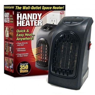 Портативний міні обігрівач ∙ Електрообігрівач ∙ Тепловентилятор Handy Heater 400W 11453