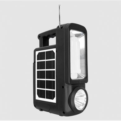 Зарядная станция CL-830 на солнечной батарее с PowerBank и радио ∙ Портативная солнечная станция с радио и Bluetooth CL-830