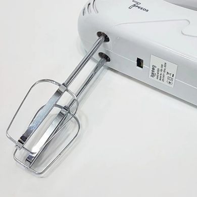 Миксер ручной/стационарный с чашей 2 л скоростей-7 RAINBERG RB-1006 500 Вт 2 насадки