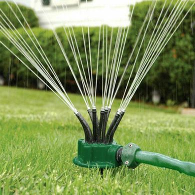 Розумна система поливу 12 в 1 Спринклерний зрошувач Multifunctional Water Sprinklers Розпилювач для газону / Поливальна система автоматична / Дощувач городний