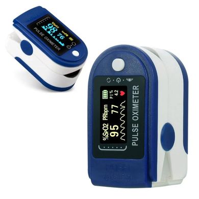 Пульсоксиметр Pulse Oximeter LK-87 на палець · Вимірювання рівня кисню в крові · Пульсометр оксиметр електронний