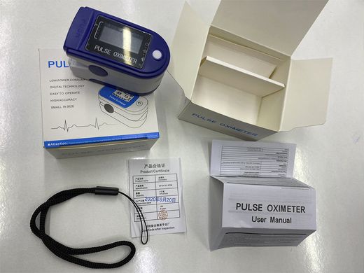 Пульсоксиметр Pulse Oximeter LK-87 на палець · Вимірювання рівня кисню в крові · Пульсометр оксиметр електронний