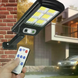 Уличный настенный светильник Bailong Solar BL-T06-6COB на солнечной батарее с датчиком движения &bull; Солнечный LED фонарь Bailong Solar BL-T06-6COB 6COB для двора, сада, улицы и фасада