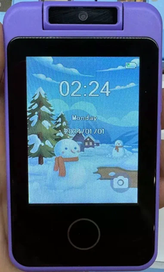 Интерактивный детский смартфон 2.8 inch с сенсорным IPS-экраном &bull; Игрушечный смартфон для детей с камерой, играми, музыкой и развивающими функциями