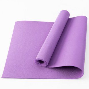 Коврик спортивный для фитнеса Каремат для йоги и спорта FITNESS YOGA 180х60 см