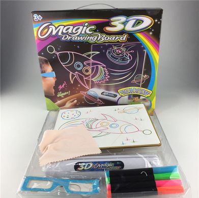 Magic Drawing Board 3D Магічна дитяча 3д дошка - планшет для малювання