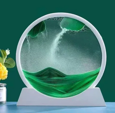 Настольная песочная 3D картина &ndash; антистресс &laquo;Песчаный пейзаж&raquo; Движущийся песок