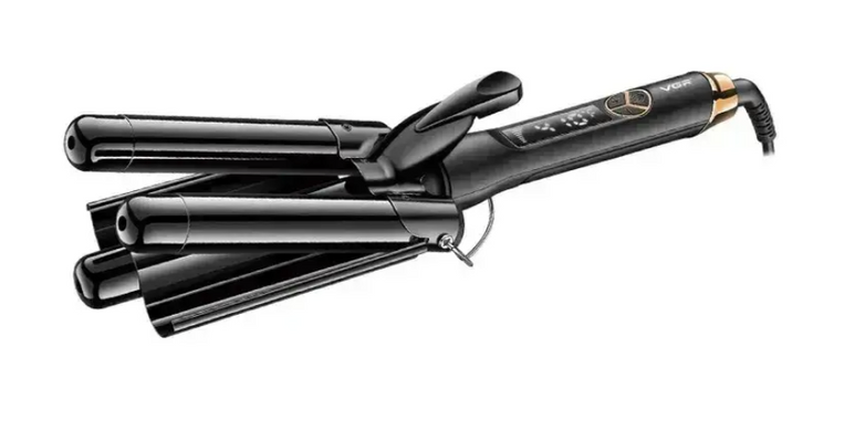 Щипцы VGR V-591 тройная плойка для создания объемных локонов ∙ Щипцы для завивки VGR V-591 для локонов