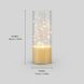 LED свеча KAR283 20 светодиодов 7,5&times;20 см &bull; Декоративный светильник KAR283 на батарейках с эффектом золотого стекла и теплым белым светом