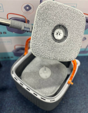 Швабра с ведром и отжимом Mop with Bucket K10 ∙ Комплект для мытья полов ∙ Складная швабра