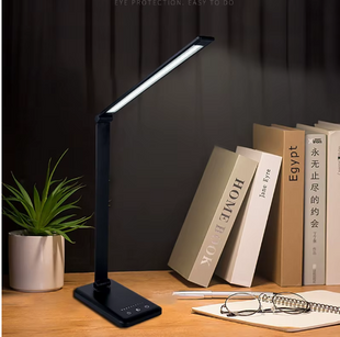 Умная настольная LED лампа НА-85 с аккумулятором, беспроводной зарядкой и сенсорным управлением &middot; Лампа для рабочего стола с зарядкой