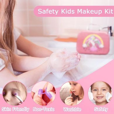 Набор детской декоративной косметики HEANING FlyBeauty 28в1 Washable Cosmetic ∙ Многофункциональный набор косметики FlyBeauty 28в1 для детей