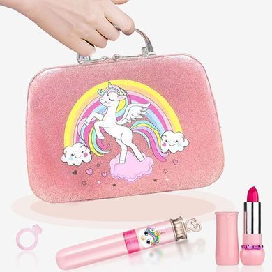 Набор детской декоративной косметики HEANING FlyBeauty 28в1 Washable Cosmetic ∙ Многофункциональный набор косметики FlyBeauty 28в1 для детей