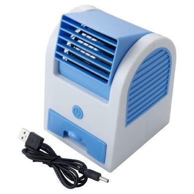 Вентилятор портативный переносной мини + Увлажнитель воздуха Mini Fan JY-010 c зарядкой от ноутбука, повербанка