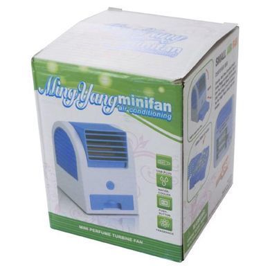 Вентилятор портативный переносной мини + Увлажнитель воздуха Mini Fan JY-010 c зарядкой от ноутбука, повербанка