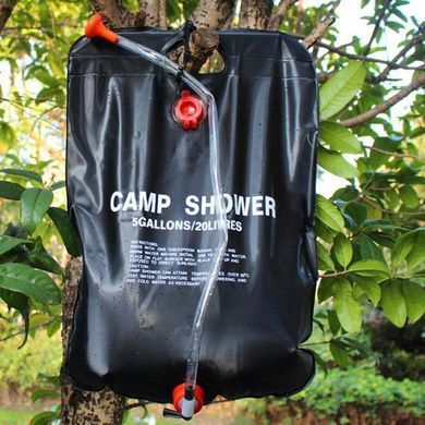 Літній душ дачний переносний похідний CAMP SHOWER 20 літрів / Душ для дачі підвісний