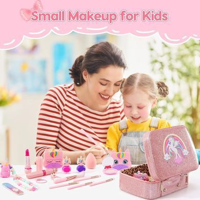 Набор детской декоративной косметики HEANING FlyBeauty 28в1 Washable Cosmetic ∙ Многофункциональный набор косметики FlyBeauty 28в1 для детей