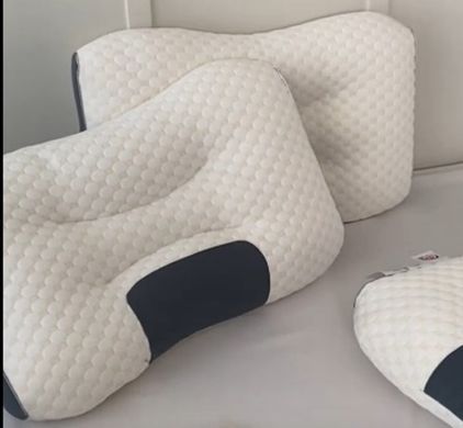 Анатомическая ортопедическая подушка для сна Neck Support Massage Pillow &bull; Подушка для шеи с эффектом памятим