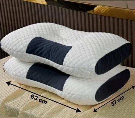 Анатомическая ортопедическая подушка для сна Neck Support Massage Pillow &bull; Подушка для шеи с эффектом памятим