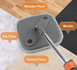 Швабра с ведром и отжимом Mop with Bucket K10 ∙ Комплект для мытья полов ∙ Складная швабра