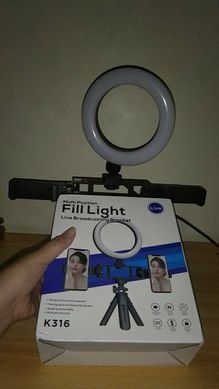 Кольцевая лампа для селфи Multi-Position Fill Light Live Broadcasting