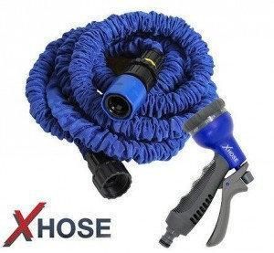 Поливальний шланг X HOSE 60m 200FT ∙ Садовий шланг, що розтягується, для поливу городу