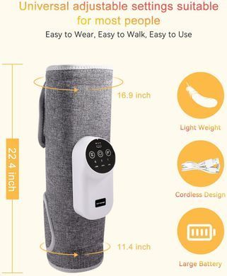 Массажер на ногу PORTABLE CALF MASSAGER MD062 ∙ Расслабляющий массажер для ног MD062