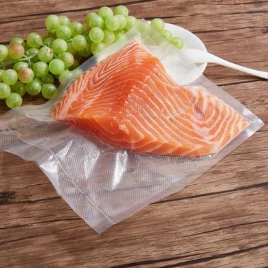 Вакуумні пакети для зберігання продуктів 15x15 см, 20 шт ∙ Пакети для вакууматора